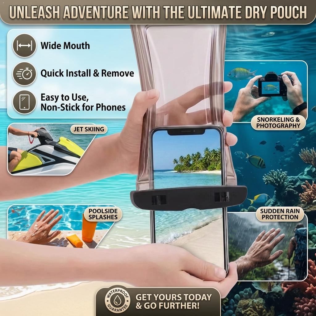 Dry Bag Waterproof - Clear Waterproof Phone Case Dry Bag