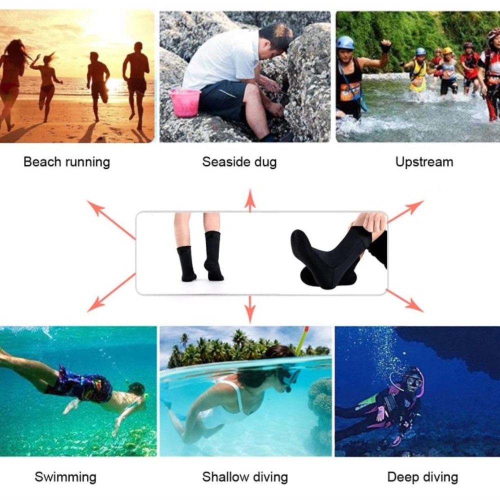 Neoprene Socks 3mm 5mm Wetsuit - Flippers Swimming recension och pris