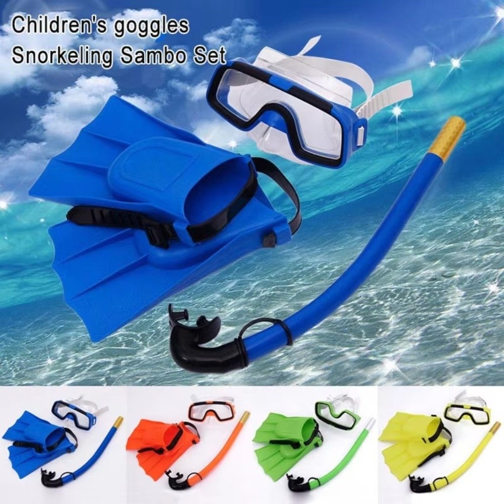 New Anti-Fog Children Diving M - Snorkel Set recension och pris