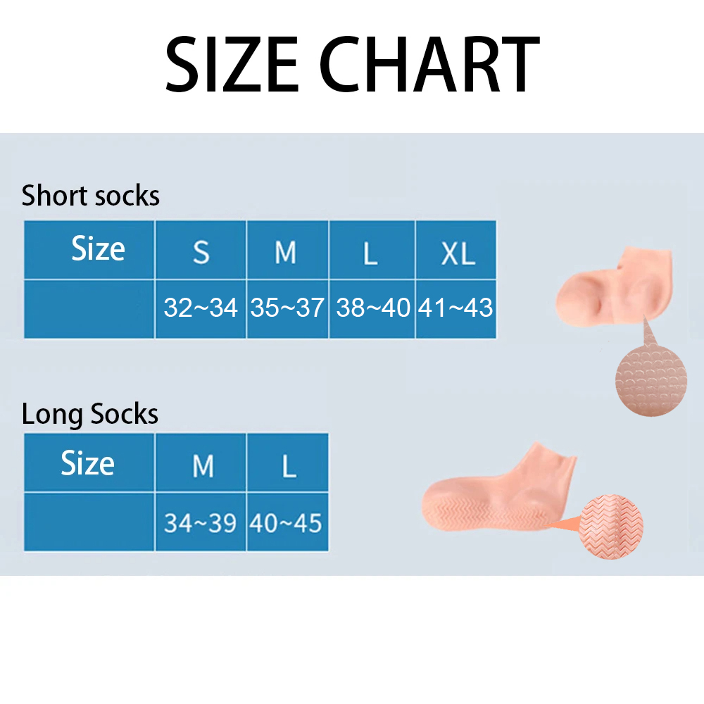 Silicone Wetsuit Socks for Swi - Flippers Swimming recension och pris