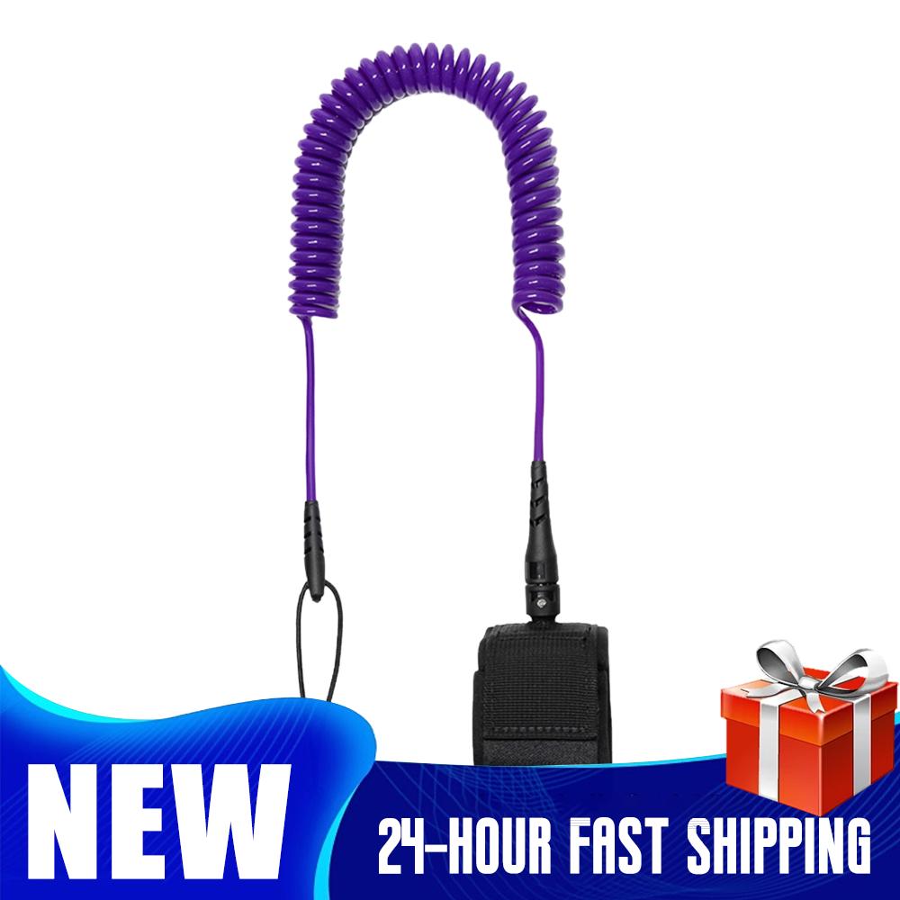 Coiled SUP Leash Stand Up Padd - Surfboard Leash recension och pris