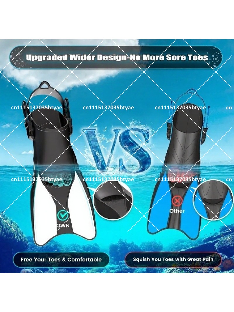 Adjustable Lace-Up Professiona - Snorkeling Gear recension och pris