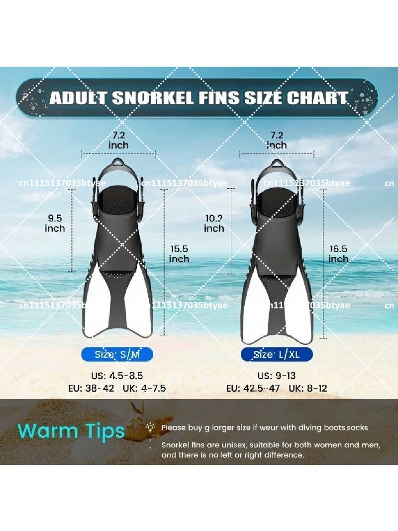 Adjustable Lace-Up Professiona - Snorkeling Gear recension och pris