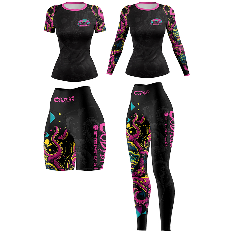 Cody Lundin Women's MMA BJJ Ra - Rash Guard recension och pris