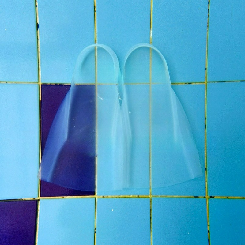 Full Transparent Invisible Fli - Flippers Swimming recension och pris