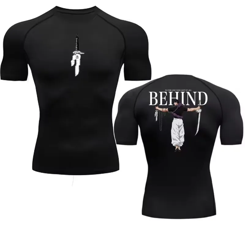 Anime Compression Shirt Men Pr - Rash Guard recension och pris