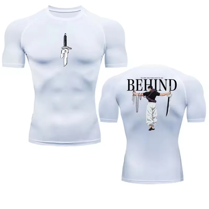 Anime Compression Shirt Men Pr - Rash Guard recension och pris