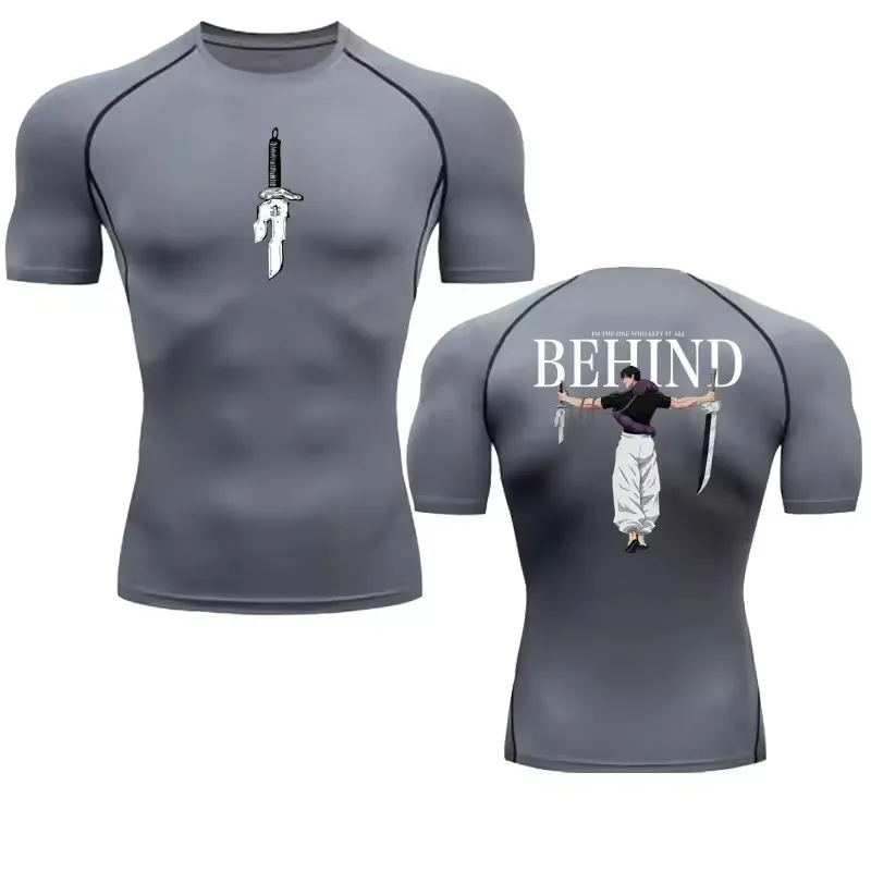 Anime Compression Shirt Men Pr - Rash Guard recension och pris